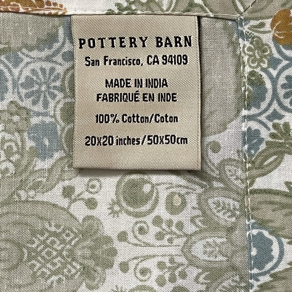 Pottery Barn Napkins - Picture 2 of 2